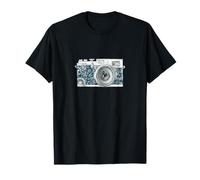 Vintage Film Camera T-Shirt Gift For Photographers Camiseta