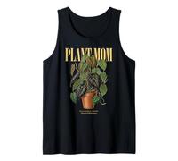Vintage Filodendro Planta Mamá Naturaleza Flora Jardinero Camiseta sin Mangas