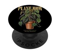 Vintage Filodendro Planta Mamá Naturaleza Flora Jardinero PopSockets PopGrip Adhesivo