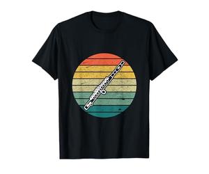 Vintage Flauta Regalo Retro Músico Flautas Transversales Camiseta