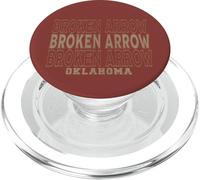 Vintage Flecha Rota Oklahoma PopSockets PopGrip para MagSafe