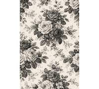 Vintage Floral Aesthetic Journal: Elegant Flower Lined Journal for Writing, Self-Care, Daily Thoughts & Writing | Beautiful Vintage Flower Cover Journal