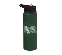 Vintage Florida Respect The Locals Nature Manatee Crocodile Stainless Steel Insulated Water Bottle