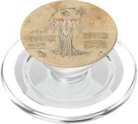 Vintage Flower Fairy Illustration Cute Fairycore Aesthetic PopSockets PopGrip para MagSafe