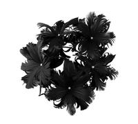 Vintage Flower Headdress Elegant Weddings Exquisites Headpiece Stylish Headdress For Parties Weddings And Event Party Show Headwear