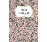 Vintage Flower Journal mit Dot Grid - rosa: Dein Raum für Gedanken, Skizzen und Ideen - stilvoll, klar, immer bei dir.