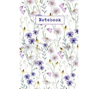 Vintage flowers notebook: Aesthetic Floral Journal for Women | 120 Lined Pages | 6" x 9" | Perfect for Writing, Notes & Everyday Inspiration