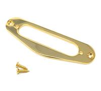 Vintage FORGE PRT10-GLD - Anillo de montaje de pastilla de metal dorado para guitarra Fender Telecaster