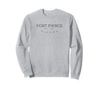 Vintage Fort Pierce Florida EST 1901 , FL State Sudadera