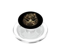 Vintage French Bulldog Cosmic Night Sky Dog Lover PopSockets PopGrip para MagSafe