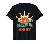 Vintage Funny Bowling Team This is My Spare Bowling Camiseta