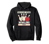 Vintage Funny Bowling Team This is My Spare Bowling Sudadera con Capucha
