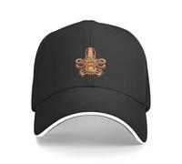 Vintage Funny Kraken UNA Cerveza FRÍA EN LA Playa DE Verano Gorra de béisbol Gorra de béisbol Sombrero de Caballero Ropa de Golf para Mujer Cool para Hombre