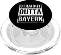 Vintage Funny Straight Outta Bayern Bavaria Munich Germany PopSockets PopGrip para MagSafe
