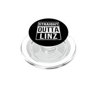 Vintage Funny Straight Outta Linz Upper Austria Austrian PopSockets PopGrip para MagSafe