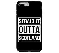 Vintage Funny Straight Outta Scotland UK Great Britain Carcasa para iPhone 7 Plus/8 Plus