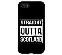 Vintage Funny Straight Outta Scotland UK Great Britain Carcasa para iPhone SE (2020) / 7/8
