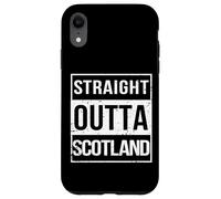 Vintage Funny Straight Outta Scotland UK Great Britain Carcasa para iPhone XR