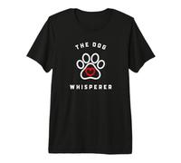 Vintage Funny The Dog Whisperer for Dog Lover Camiseta Premium