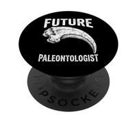 Vintage Futuro Paleontólogo Velociraptor Garra Fósil PopSockets PopGrip Adhesivo
