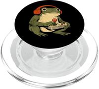 Vintage Gamer Frog Art Funny Gaming Men Women Kids PopSockets PopGrip para MagSafe