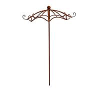 Vintage Garden Trellis - Climbing Plant Support | Wrought Iron Rose Trellis | Wrought Iron Vine Trellis Umbrella Shape Weather-Resistant Wrought Iron Widely Used Simple to Install