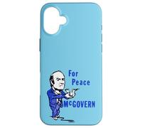 Vintage George McGovern por la Paz Votar McGovern Demócrata Carcasa para iPhone 16 Plus