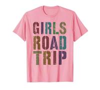 Vintage Girls Road Trip, Vacaciones, Vacaciones, Vacaciones, Mejores Amigas Camiseta