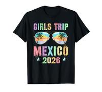 Vintage Girls Trip MÉXICO 2026 Vacaciones Vacaciones Vacaciones Camiseta