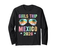 Vintage Girls Trip MÉXICO 2026 Vacaciones Vacaciones Vacaciones Manga Larga