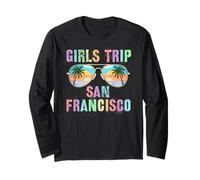 Vintage Girls Trip San Francisco Vacaciones Vacaciones Vacaciones Manga Larga