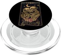 Vintage Goth Tarot Card The Lovers Dark Academia Aesthetic PopSockets PopGrip para MagSafe