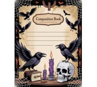 Vintage Gothic Style Halloween Notebook: 120 Pages, with Childrenstorybook Cover Design, designed for Creative Writing, School Notes, Teens, Girls, ... for Creative Writing, School Notes, T