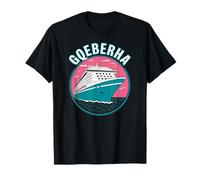 Vintage Gqeberha Crucero, diversión del viaje del océano Camiseta