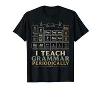 Vintage Gramática Profesor Periódicamente Palabra Nerd Humor Camiseta gráfica económica
