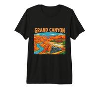 Vintage Grand Canyon Arizona Travel Souvenir Turista Regalo Camiseta Premium