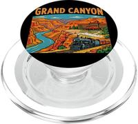 Vintage Grand Canyon Arizona Travel Souvenir Turista Regalo PopSockets PopGrip para MagSafe
