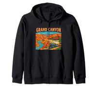Vintage Grand Canyon Arizona Travel Souvenir Turista Regalo Sudadera con Capucha
