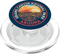 Vintage Grand Canyon National Park Retro 80s Graphic PopSockets PopGrip para MagSafe
