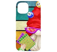 Vintage Graphic For Women Men Bingo GNOME Retro Bingo Life Carcasa para iPhone 15