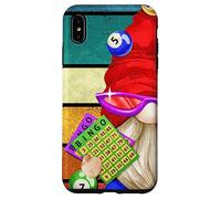 Vintage Graphic For Women Men Bingo GNOME Retro Bingo Life Carcasa para iPhone XS MAX
