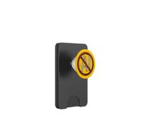 Vintage Grunge Anti-AI Símbolo Envejecido PopSockets PopWallet para MagSafe