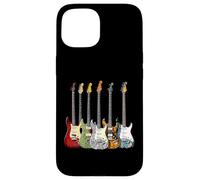 Vintage Guitar Player Country Music Band Guitarist Musician Carcasa para iPhone 15