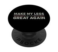 Vintage Hacer Que Mis Piernas Grandes De Nuevo Gracioso Cirugía PopSockets PopGrip Adhesivo