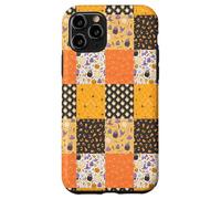 Vintage Halloween Patchwork Inpired Cute Ghost Pumpkin Carcasa para iPhone 11 Pro