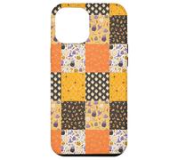 Vintage Halloween Patchwork Inpired Cute Ghost Pumpkin Carcasa para iPhone 12 Pro Max