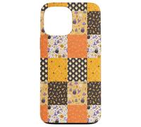 Vintage Halloween Patchwork Inpired Cute Ghost Pumpkin Carcasa para iPhone 13 Pro Max