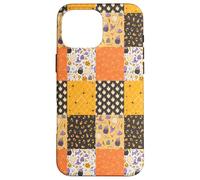 Vintage Halloween Patchwork Inpired Cute Ghost Pumpkin Carcasa para iPhone 16 Pro Max