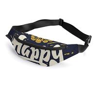 Vintage Happy Camper Sugar Skull Cats en Estilo Mexicano Fanny Pack, riñonera Deportiva para niños Adultos para Hombres y Mujeres