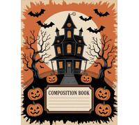 Vintage Haunted House Halloween Notebook: 120 Pages, with Pastelcartoon Cover Design, designed for Drawing, Ideas, School Notes, Women, Students, ... for Drawing, Ideas, School Notes, Women, St